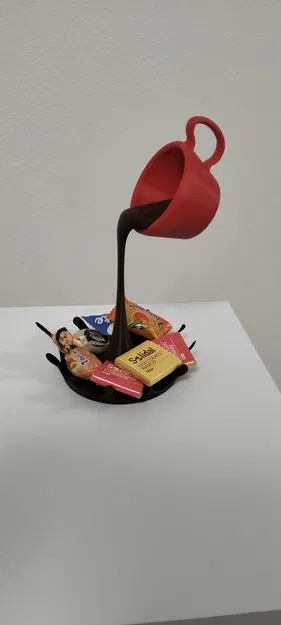 Ly cà phê lơ lửng (Floating coffee cup) - Image 5