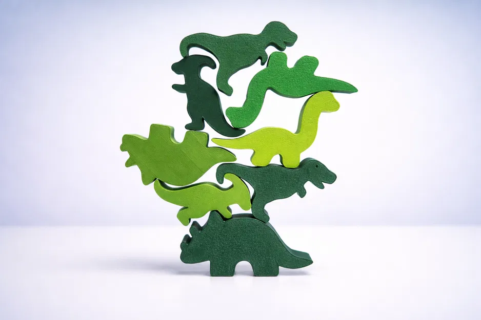 Dinosaur Stack – Trò chơi xếp thăng bằng & rèn kỹ năng - Image 1