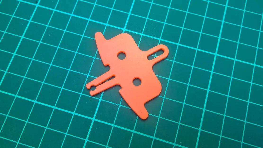 Cữ chặn phanh đĩa xe đạp (Bike disc brake spacer) - Image 1