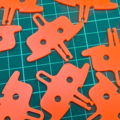 Cữ chặn phanh đĩa xe đạp (Bike disc brake spacer)