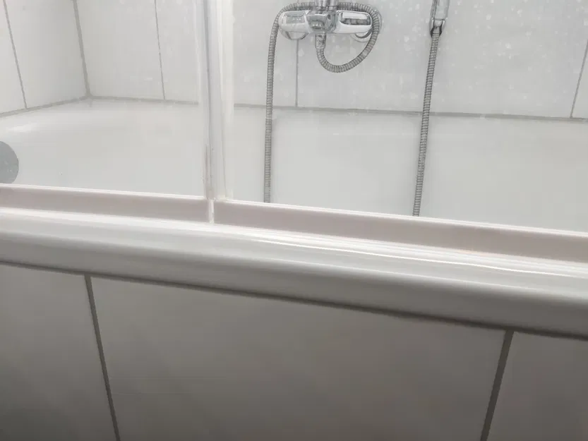 Adapter dải ron silicone cho cửa kính phòng tắm (Shower Glass Door Seal Strip Adapter) - Image 4