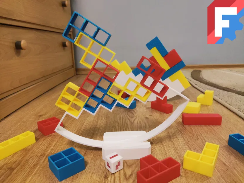 Balance Tetris - Customizable (Trò chơi cân bằng Tetris tùy biến) - Image 1