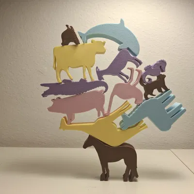 Animal Stack – Trò chơi xếp chồng con vật: thăng bằng & kỹ năng