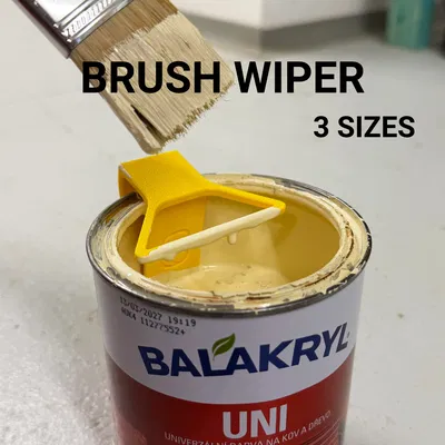 Brush Wiper – Kẹp quẹt cọ gắn miệng lon sơn