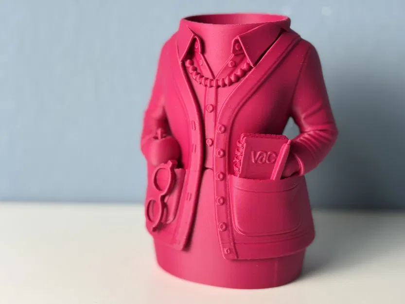 Ống Cắm Bút Thầy Cô Cổ Điển – Phụ Kiện Bàn Làm Việc Phong Cách Old School - Image 6