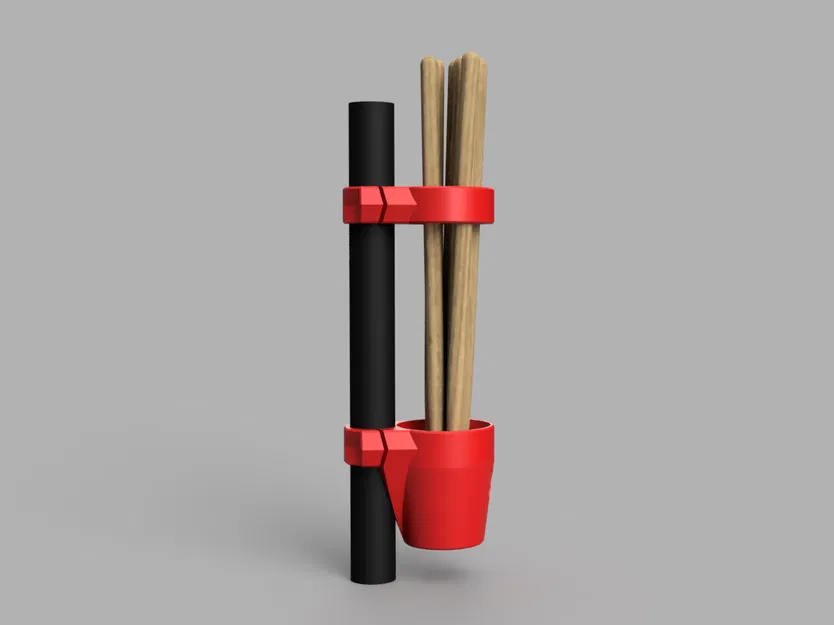 Giá treo Drumstick 2 phần (6–8 drumsticks) - Image 1