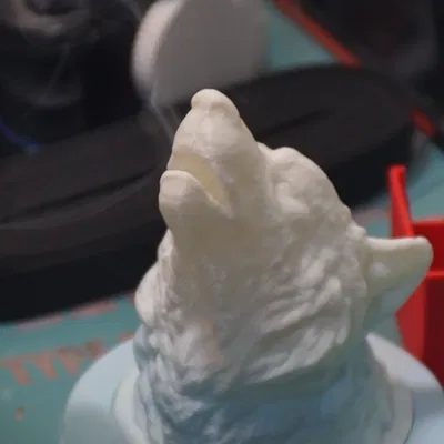 Kurt Tütsülük / Giá đỡ nhang hình đầu sói (Wolf Incense Holder)