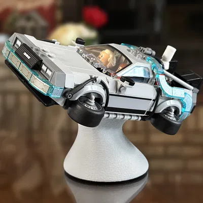 Kệ trưng bày Lego DeLorean – LEGO Speed Champions 77256 “Time Machine BTTF”
