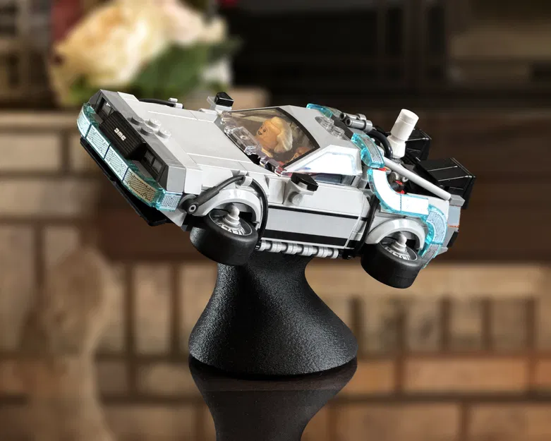 Kệ trưng bày Lego DeLorean – LEGO Speed Champions 77256 “Time Machine BTTF” - Image 4