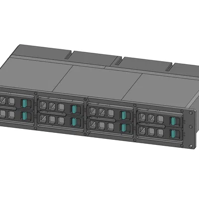 Rack 2U Trayless HDD Case – Vỏ HDD 8 khe cho rack 19" (backplane Supermicro)