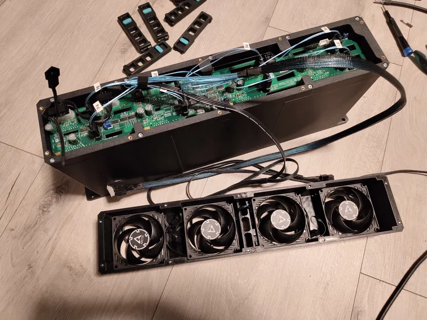 Rack 2U Trayless HDD Case – Vỏ HDD 8 khe cho rack 19" (backplane Supermicro) - Image 7