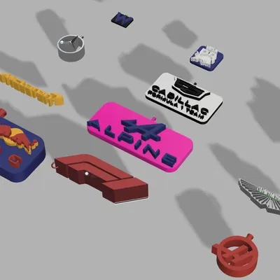 Móc khóa các đội F1