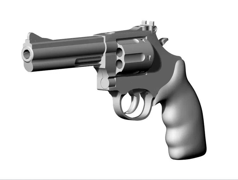 Revolver - Smith&Wesson 686 (tỉ lệ 1:1) - Image 2