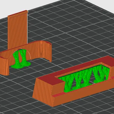 Kẹp đeo lưng và nắp đế sạc cho điện thoại AVM Fritz!Fon C5