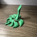 Đế Treo Nhẫn Lá Monstera Đơn Giản - In Nhanh/Không Cần Supports - Thumbnail 3