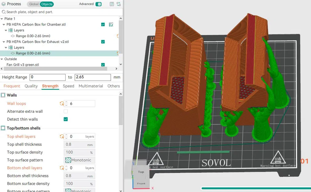 PB Design - Sovol Zero - "ZeroTwins - TheLeft" // Lọc tuần hoàn HEPA Carbon - Image 19