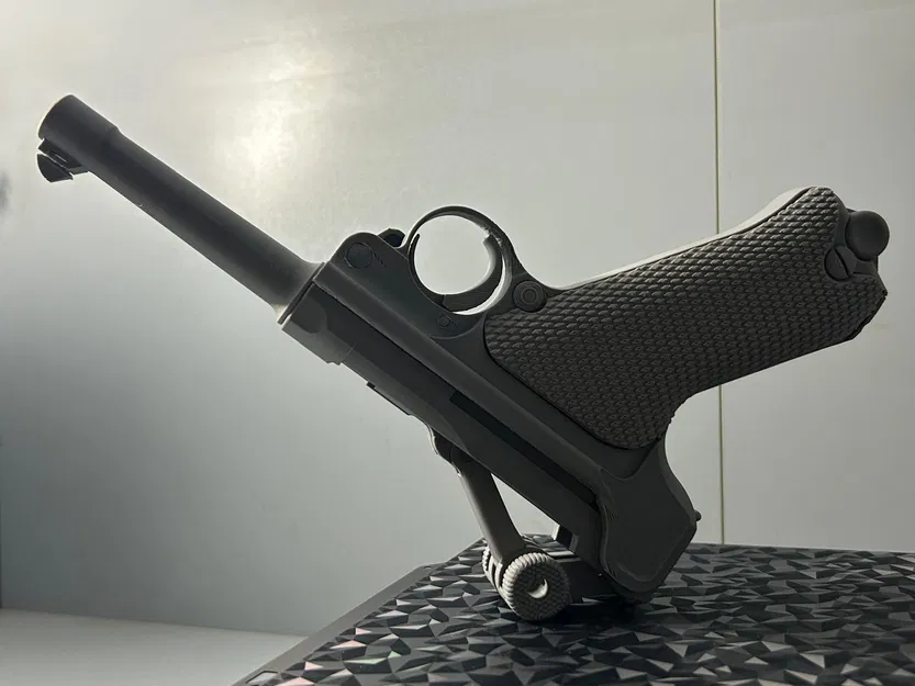 Lắp ráp Pistol P08 Luger 1:1 “không cần keo” - Image 1