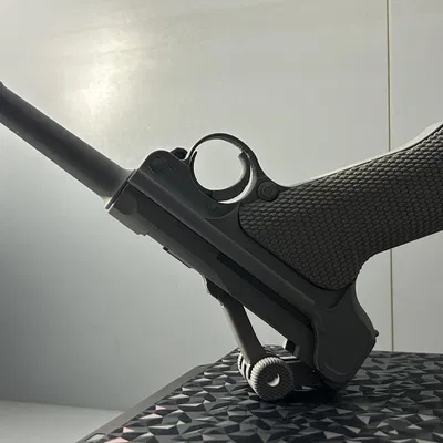 Lắp ráp Pistol P08 Luger 1:1 “không cần keo”