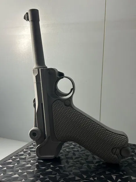Lắp ráp Pistol P08 Luger 1:1 “không cần keo” - Image 2