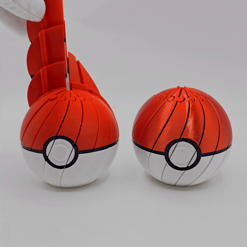 Pokéball Twist Fidget – Đồ chơi fidget xoay kiểu Pokéball - Image 1