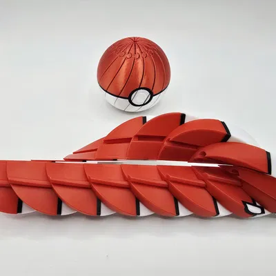 Pokéball Twist Fidget – Đồ chơi fidget xoay kiểu Pokéball