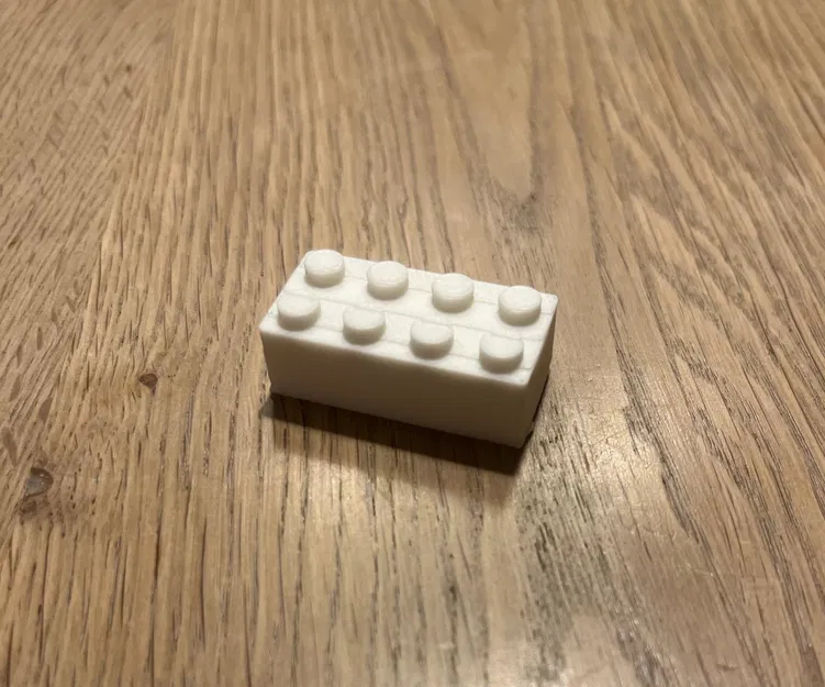 Gạch Lego kích thước gốc 2x4 (Lego-Brick original size 2x4) - Image 1