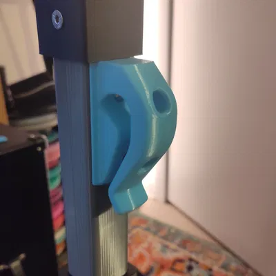 Kẹp/Gá Putter cho Xe Đẩy Disc Golf (có lỗ bu-lông)