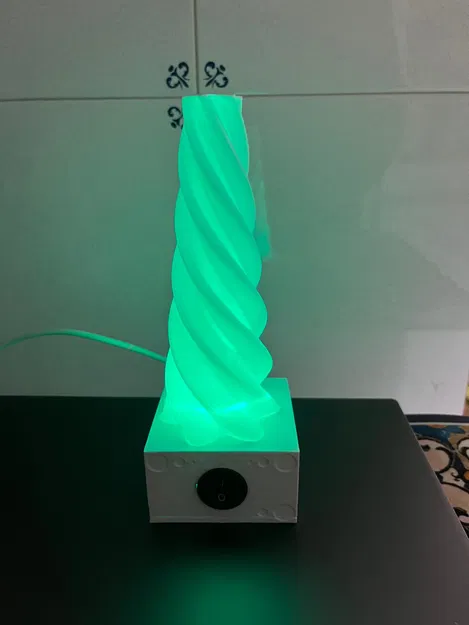 Đèn bàn LED RGB trang trí – In 3D (PLA) - Image 7