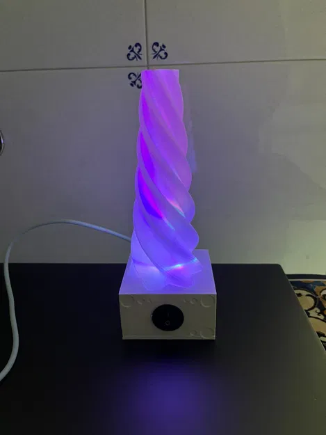 Đèn bàn LED RGB trang trí – In 3D (PLA) - Image 21