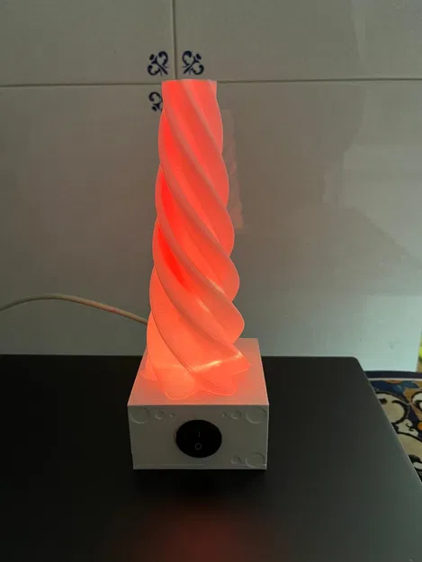 Đèn bàn LED RGB trang trí – In 3D (PLA) - Image 24