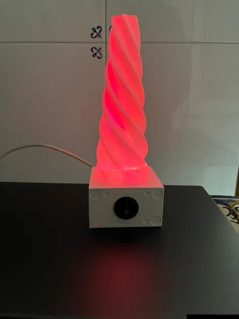 Đèn bàn LED RGB trang trí – In 3D (PLA) - Image 25