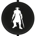 Golf - Stencil Golf Ball Insert - Skyrim - Warrior - Thumbnail 1