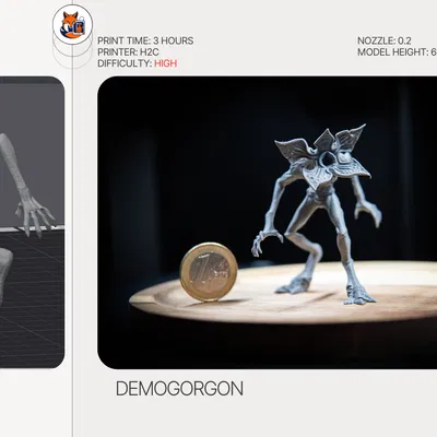 Demogorgon (Phong cách Stranger Things) - Quán Tavern DnD