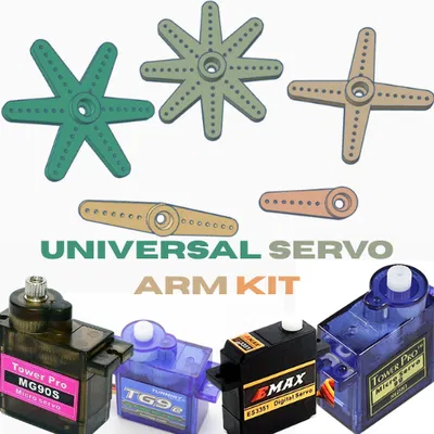 Bộ tay servo đa năng (Universal servo arm kit)