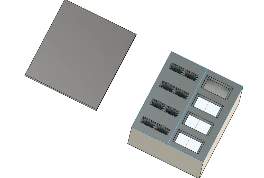 Fuse Block Anderson PowerPole tham số (F360) – Tùy biến số mạch - Image 2