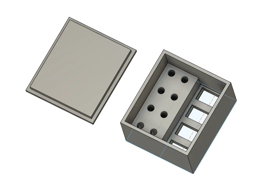 Fuse Block Anderson PowerPole tham số (F360) – Tùy biến số mạch - Image 3