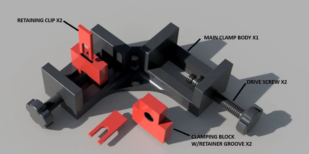 Kẹp góc (in một plate) – Corner Clamp - Image 4