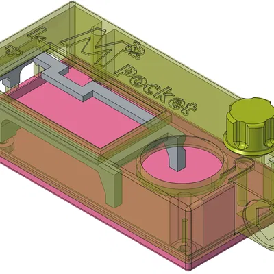Vỏ bỏ túi Morserino M32 cho linh kiện bản production
