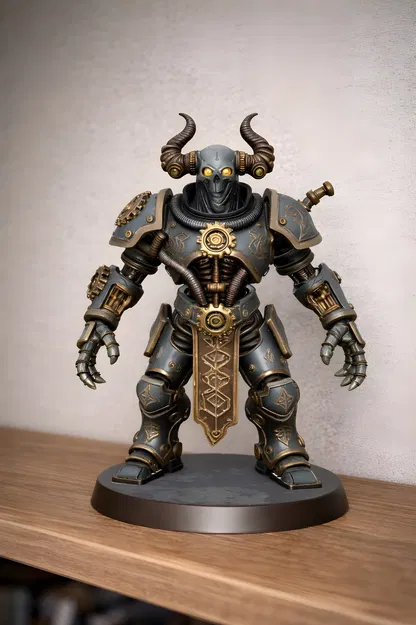 Faceless Infernal Artificier Wargaming – Nhân vật grimdark không mặt - Image 1