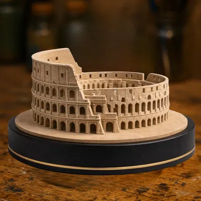 Mô hình thu nhỏ Đấu trường La Mã Colosseum (Roman Colosseum Miniature)