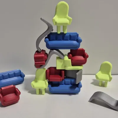 Thử Thách Cân Bằng Nội Thất (Furniture Balance Challenge)