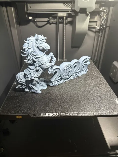 Tượng Hoàng Đạo Tết 2026 – Năm Ngọ Uy Nghi (Chinese New Year Zodiac Horse) - Image 3