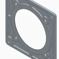 Adapter quạt 80mm căn giữa (viền mỏng) lên case 120mm V1 - Thumbnail 3