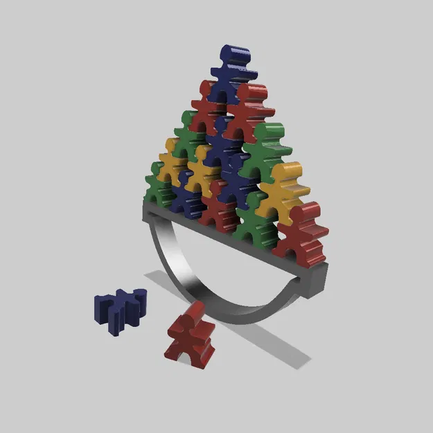 Balancing Pyramid – Game logic & kỹ năng in 3D (Trò chơi xếp thăng bằng) - Image 1