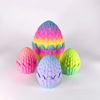 Hộp Đựng Trứng Rồng–Rắn Vảy (3 kích cỡ) | Scaled Dragon Snake Egg Container