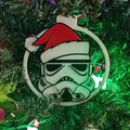 Đồ trang trí cây thông Noel mũ Stormtrooper (Stormtrooper Christmas Tree Decoration) - Thumbnail 1