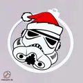 Đồ trang trí cây thông Noel mũ Stormtrooper (Stormtrooper Christmas Tree Decoration) - Thumbnail 2