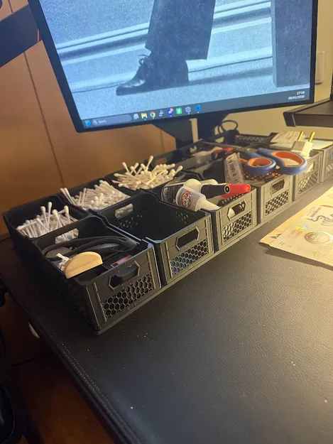 Thùng Lưu Trữ Honeycomb Gridfinity - Hộp Xếp Chồng - Image 2