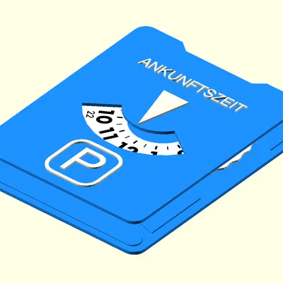 Đĩa báo giờ đậu xe (Parking Disc)