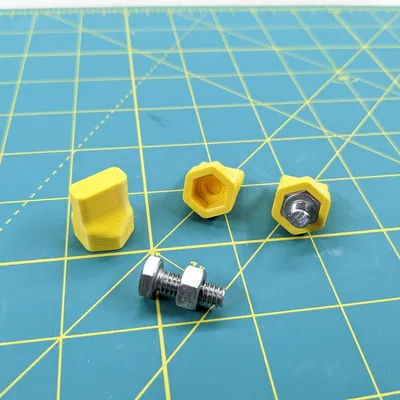 Thumb screw fastner cho đai ốc/bu-lông 1/4 inch (1/4-20), không cần support